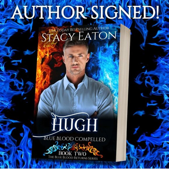 Author Signed! Hugh-Blue Blood Compelled, Book 2 (Paperback) - Picture 1 of 4